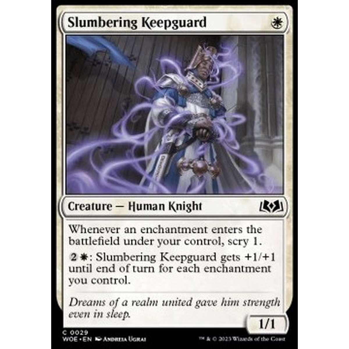 Slumbering Keepguard - Slumbering Keepguard - [WOE][NM]