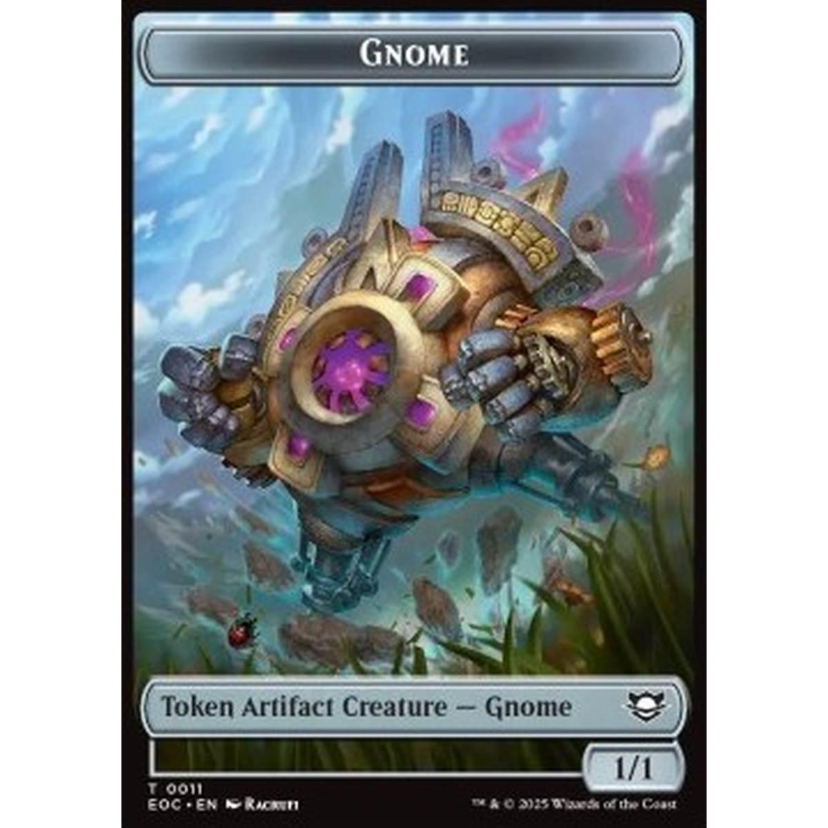Gnome Token (A 1/1) // Thopter Token (A 1/1) - Gnome Token (A 1/1) // Thopter Token (A 1/1) - [TEOE][NM]