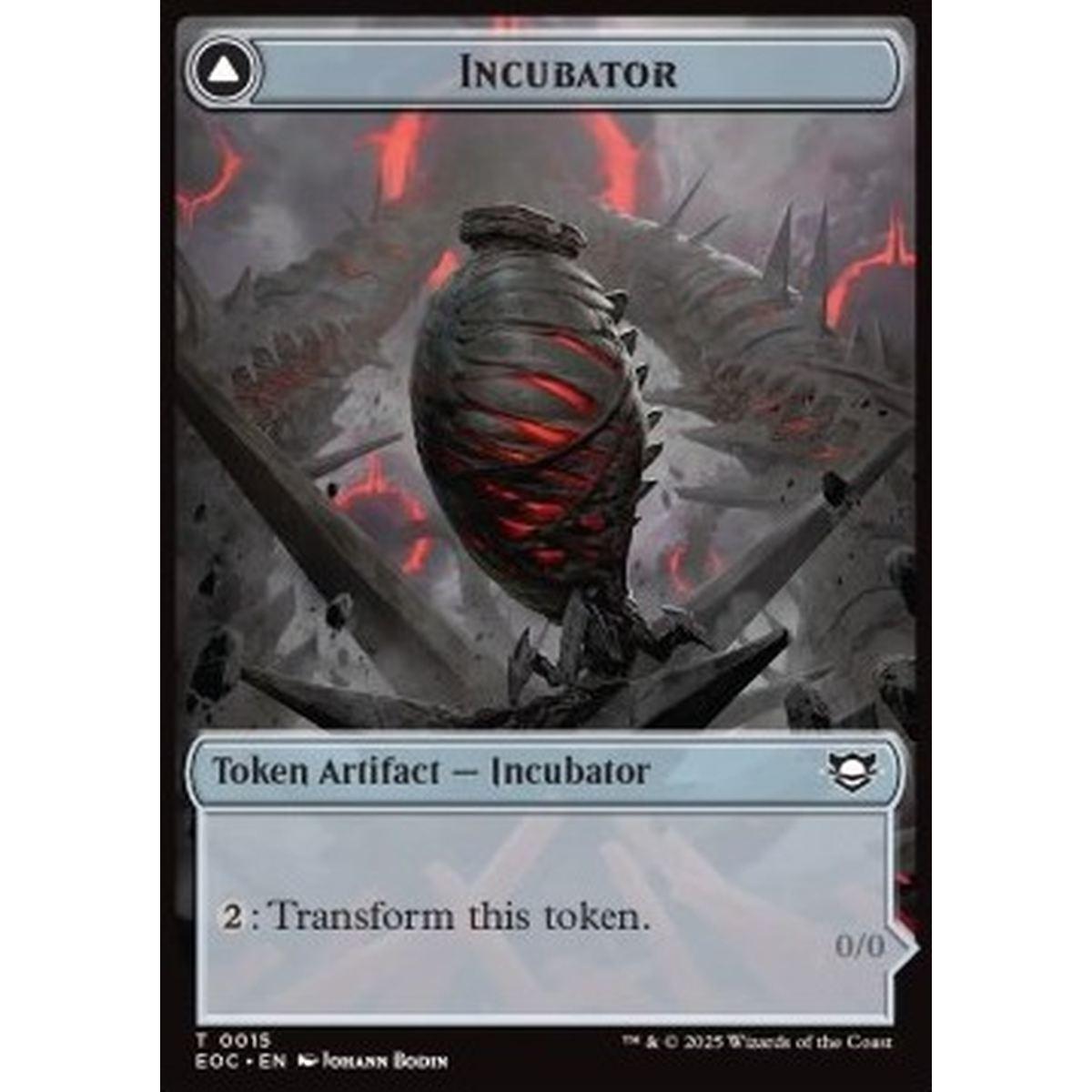Incubator Token // Phyrexian Token (A 0/0) - Incubator Token // Phyrexian Token (A 0/0) - [TEOE][NM]