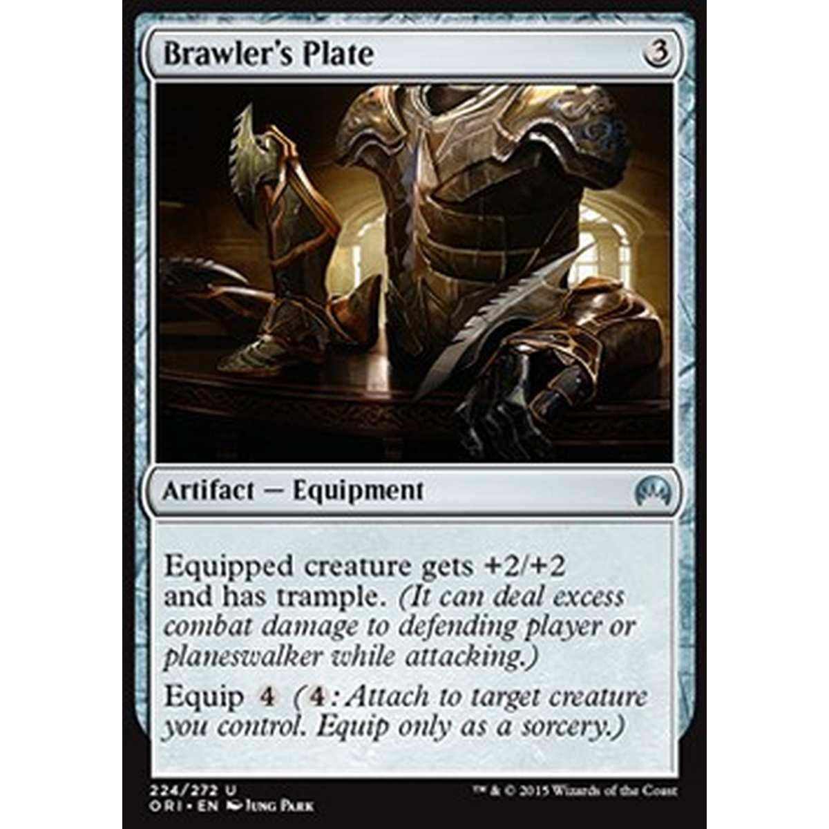 Brawler's Plate - Corazza del Lottatore - [ORI] [NM]