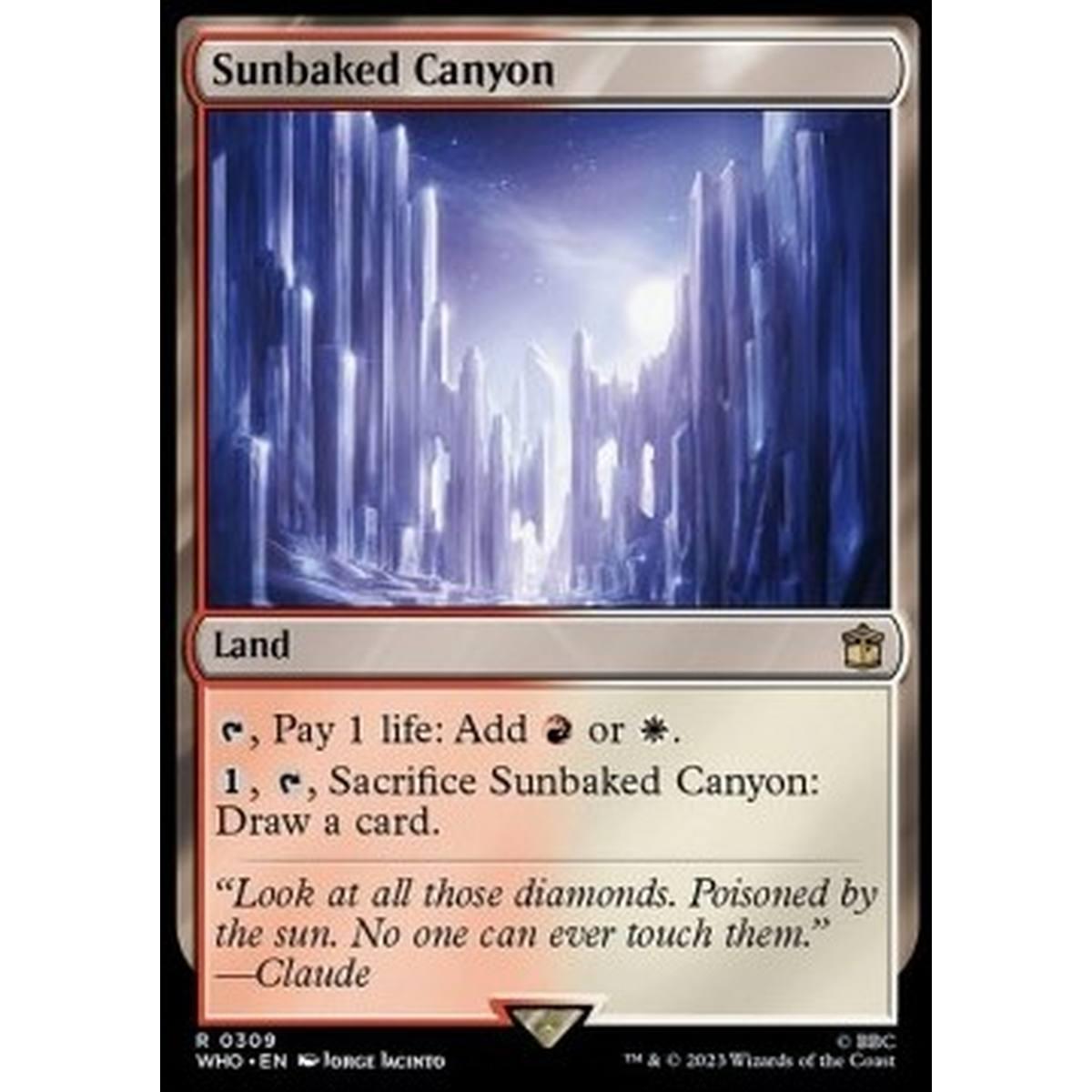Sunbaked Canyon - Sunbaked Canyon - [WHO][NM] [Foil]
