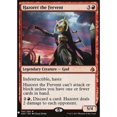 Hazoret the Fervent - Hazoret the Fervent - [MB2R][NM]