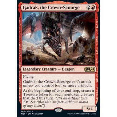 Gadrak, the Crown-Scourge - Gadrak, the Crown-Scourge - [M21][NM] [Foil]