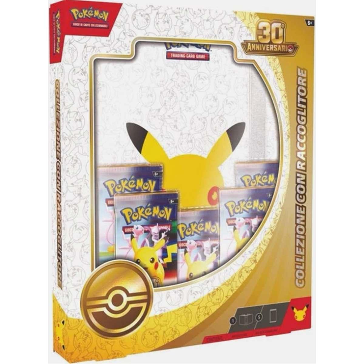 Collezione con Raccoglitore Pokemon 30° Anniversario Italiano