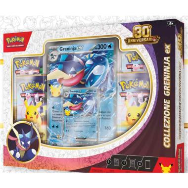 Collezione con Jumbo Pokemon 30° Anniversario Greninja ex Italiano