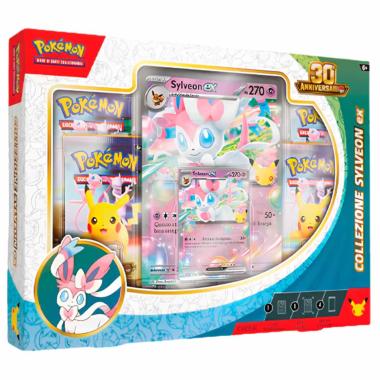 Collezione con Jumbo Pokemon 30° Anniversario Sylveon ex Italiano