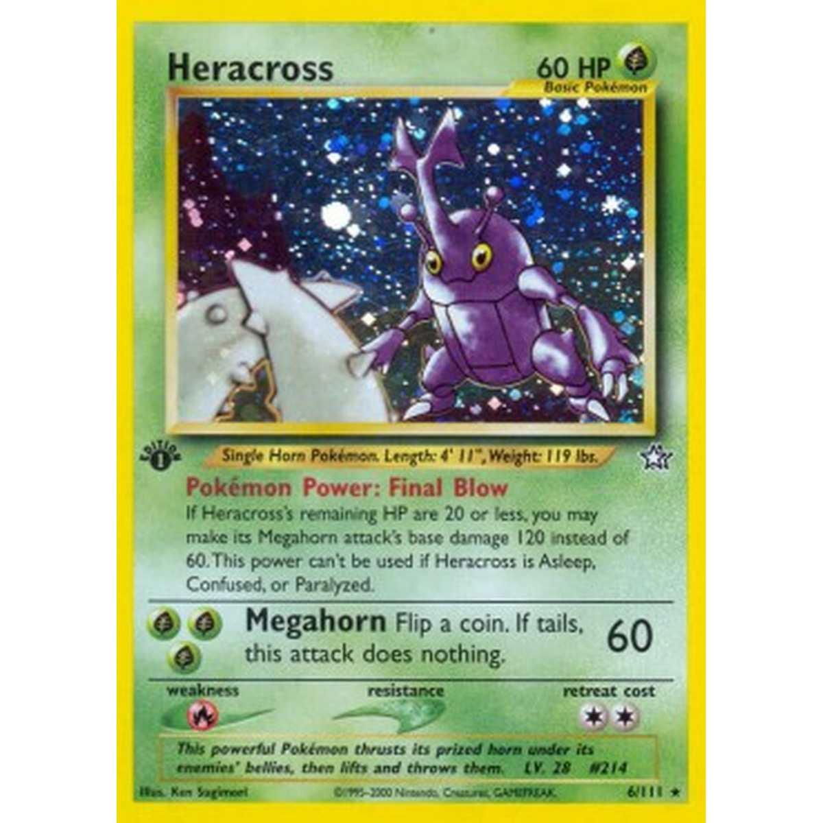 Heracross  - Heracross  - [NG][EX]