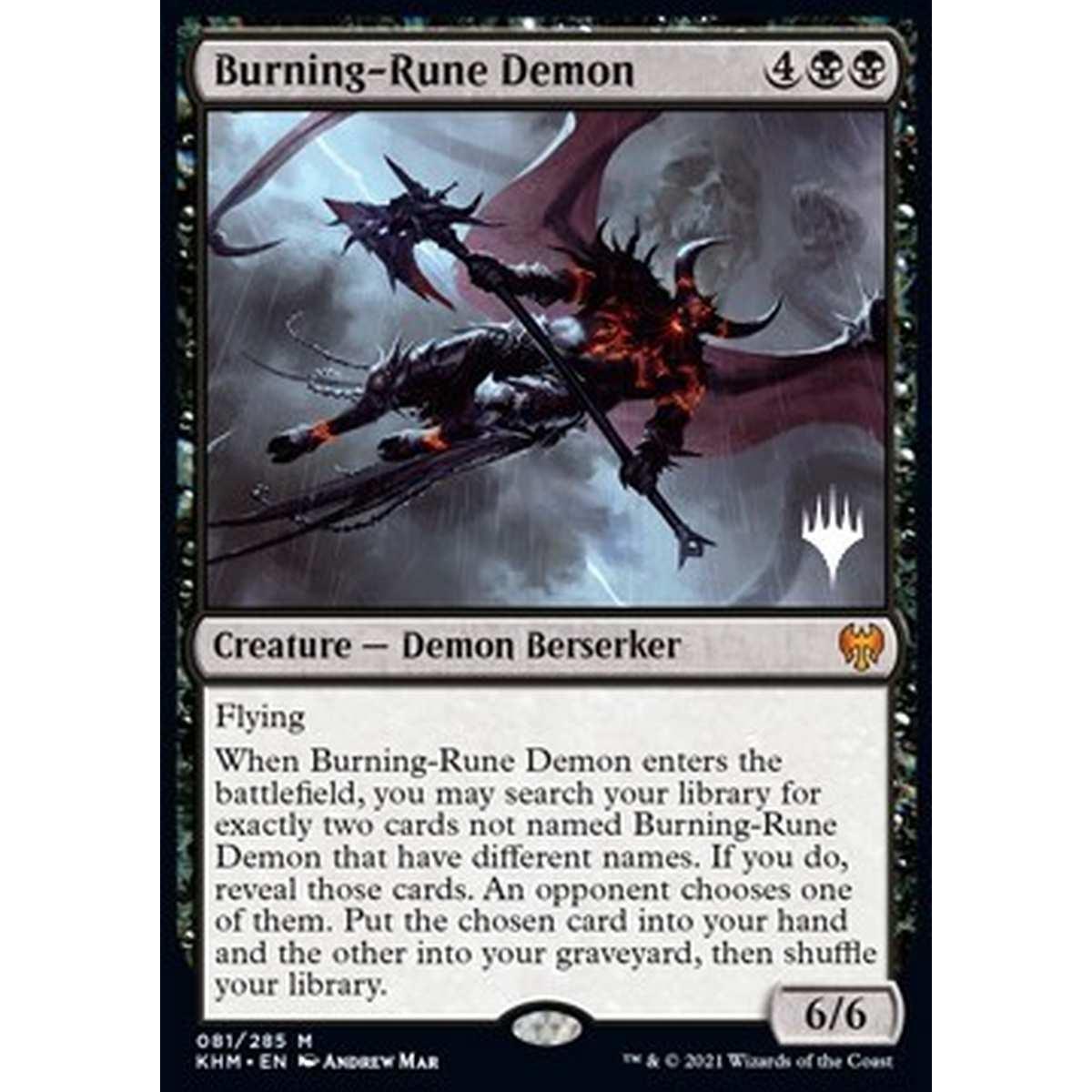 Burning-Rune Demon (V.2) - Demone delle Rune Ardenti (V.2) - [PKHM][EX]