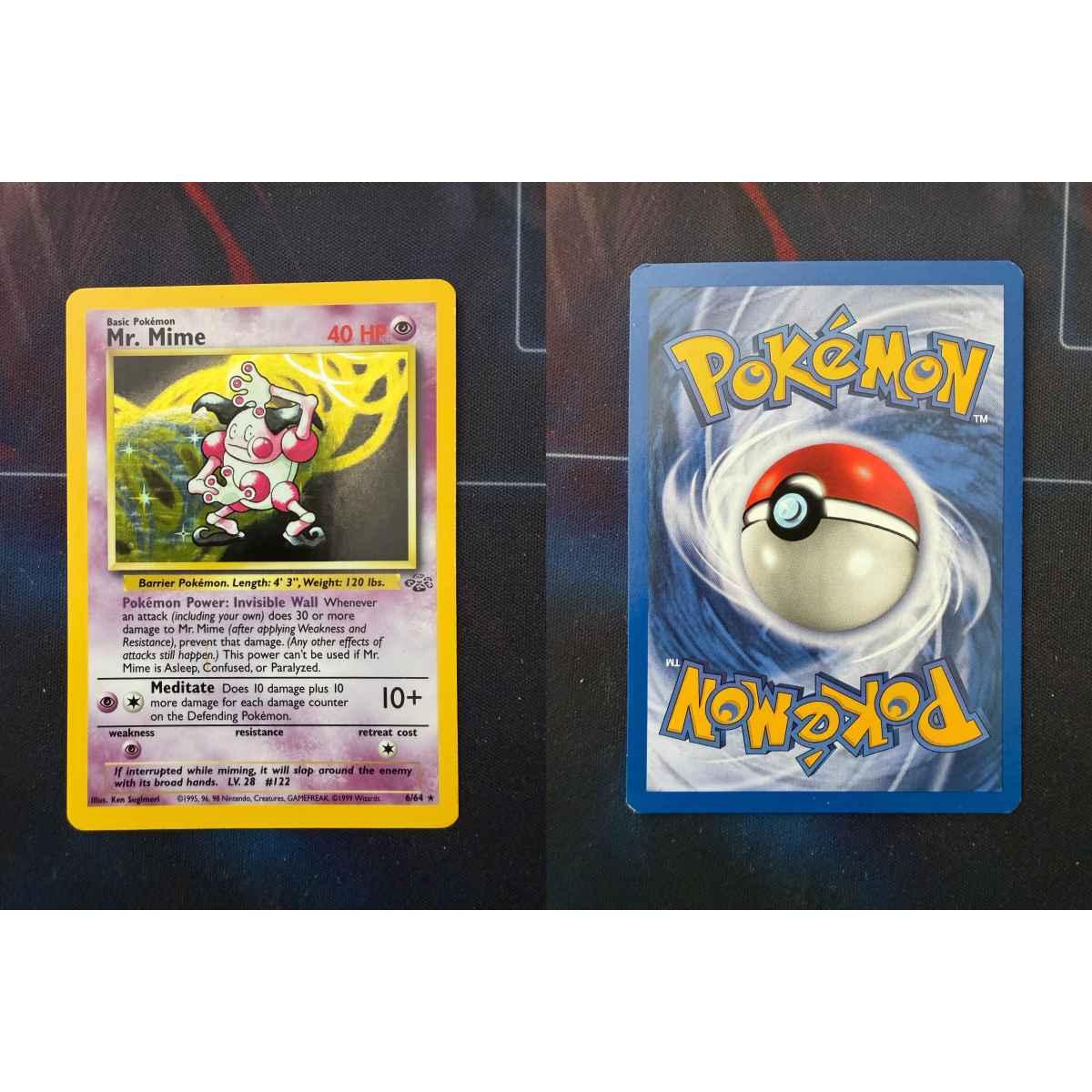 Mr. Mime - Holo English n 6 - [Jungle][EX]