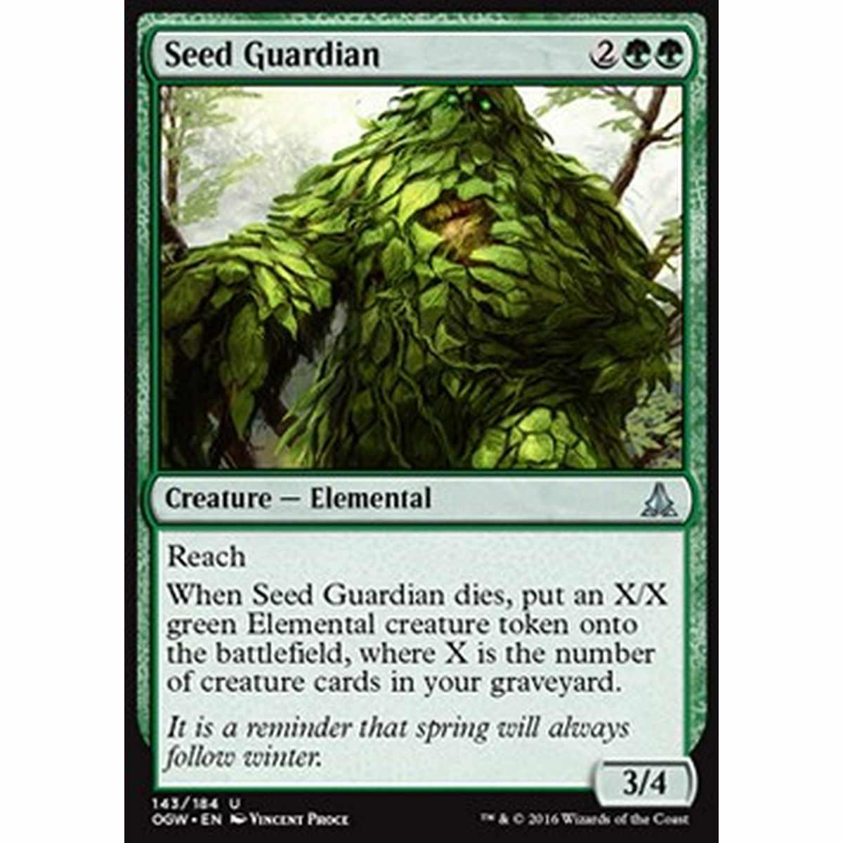 Seed Guardian - Guardiano della Semenza - [OGW] [NM]