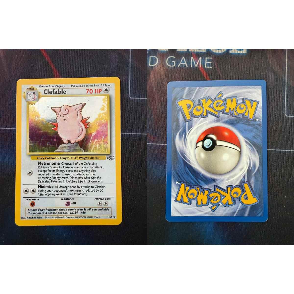 Clefable - Holo English n 1 - [Jungle][EX]