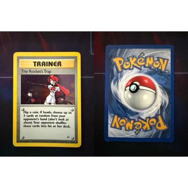 The Rocket's Trap - Holo Gym Heroes English n 19 - [GH][GD]