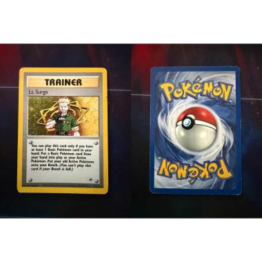 Lt. Surge - Holo Gym Heroes English n 17 - [GH][LP]
