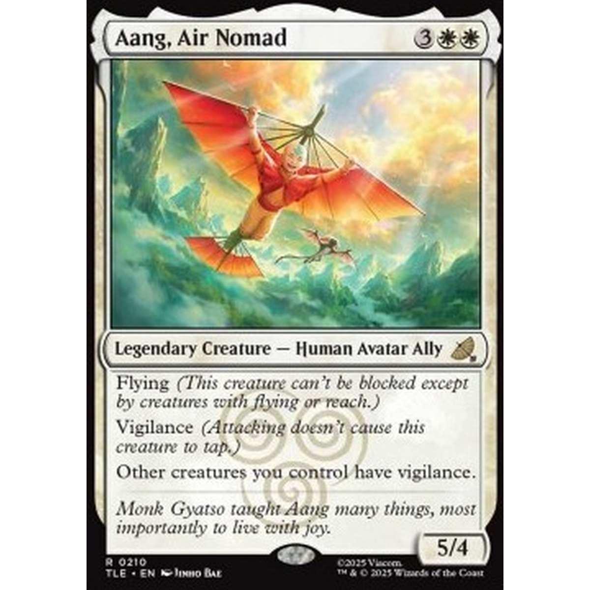 Aang, Air Nomad (V.1) - Aang, Air Nomad (V.1) - [TLE][NM] [Foil]
