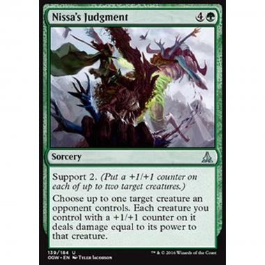 Nissa's Judgment - Verdetto di Nissa - [OGW] [NM]
