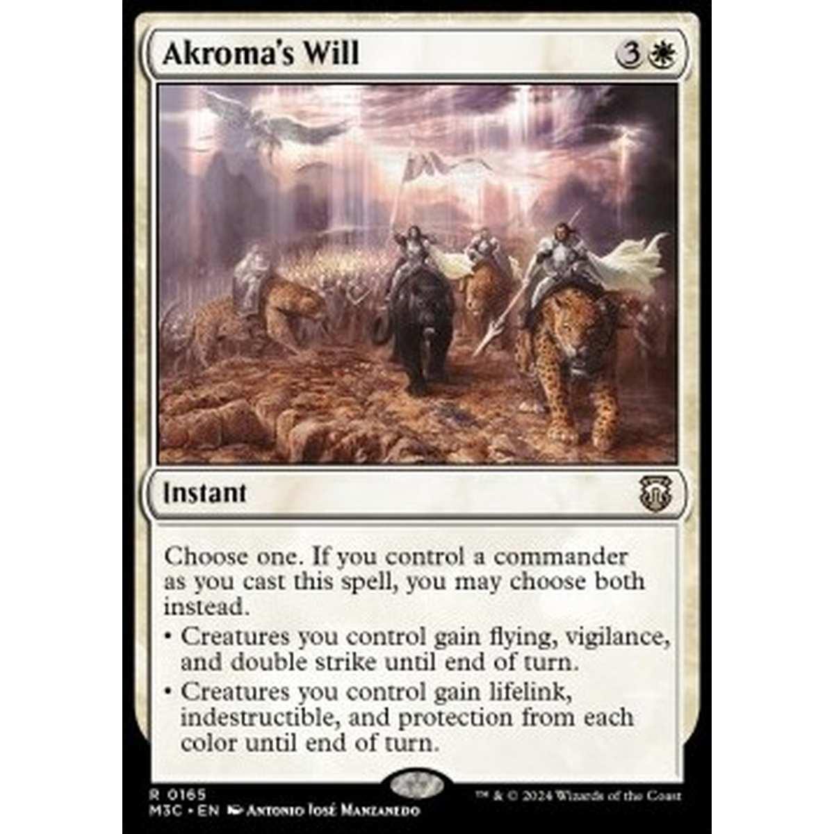 Akroma's Will - Akroma's Will - [M3C][NM]