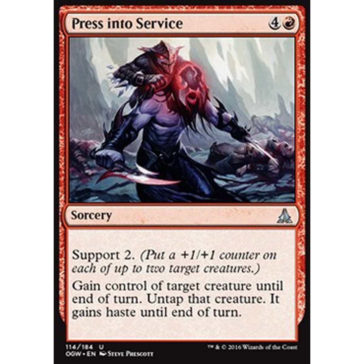 Press into Service - Costringere al Servizio - [OGW] [NM]