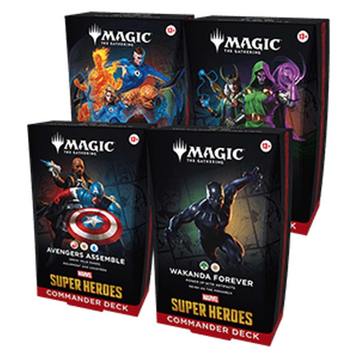 Commander: Magic: The Gathering | Marvel Super Heroes: Deck Set - Commander: Magic: The Gathering | Marvel Super Heroes: Deck Set - [Sealed]