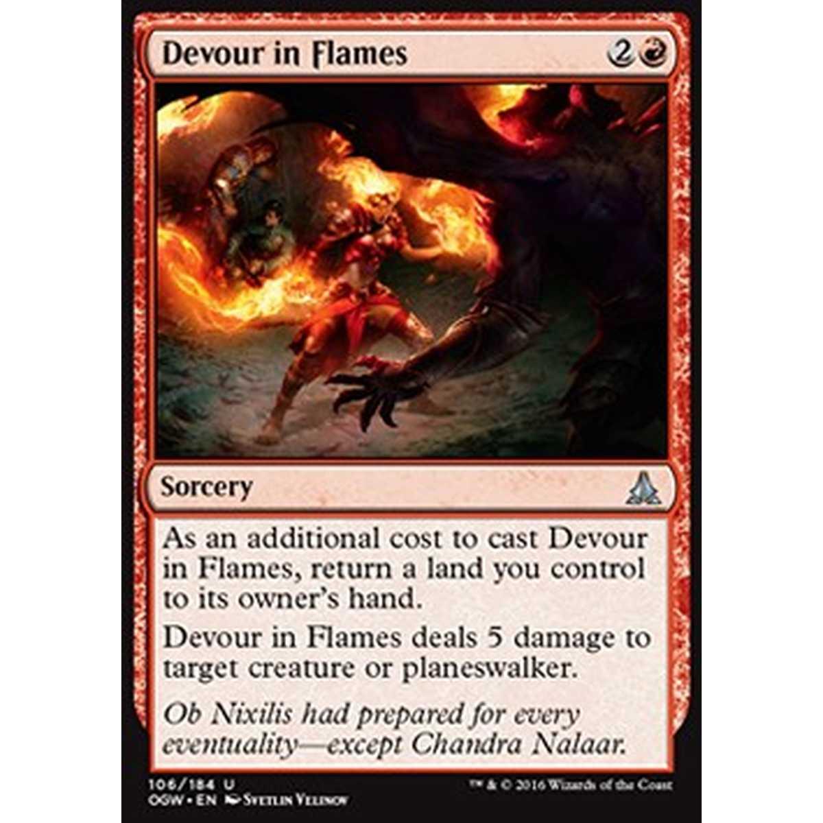 Devour in Flames - Divorare nelle Fiamme - [OGW] [NM]