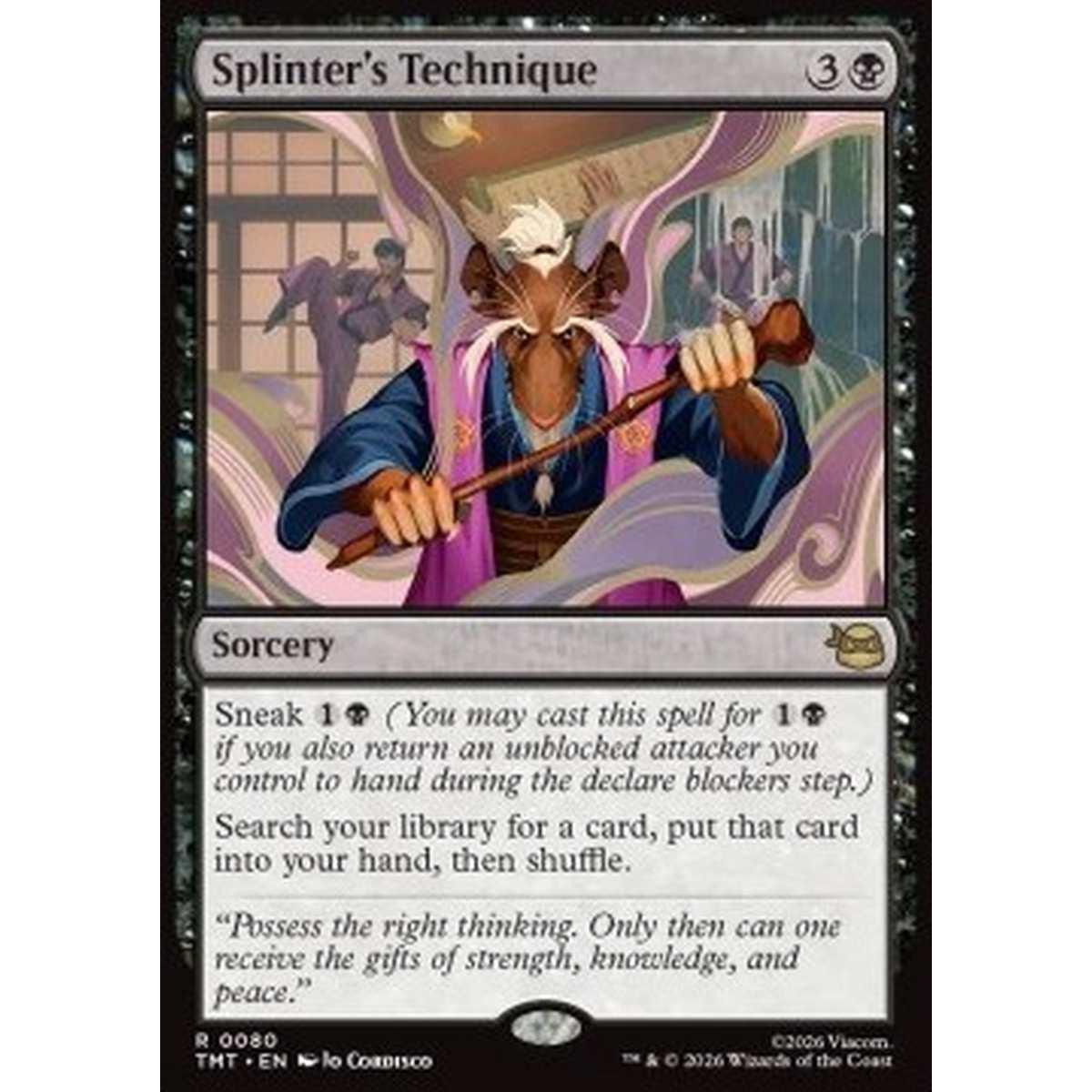 Splinter's Technique - Tecnica di Splinter - [TMT][NM]