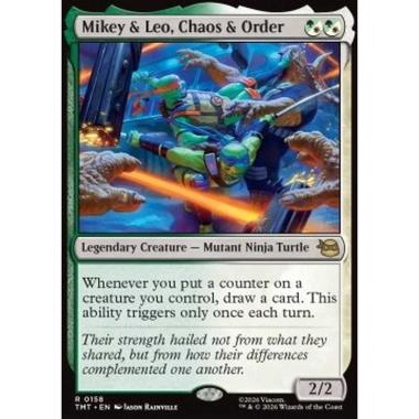 Mikey & Leo, Chaos & Order - Mikey e Leo, Caos e Ordine - [TMT][NM]