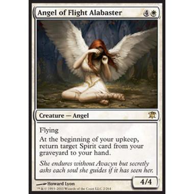 Angel of Flight Alabaster - Angelo della Schiera Alabastro - [ISD][EX] [Foil]