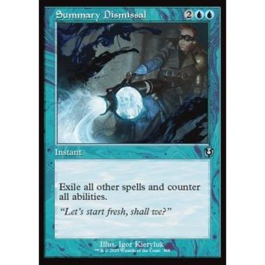 Summary Dismissal - Summary Dismissal - [XINR][NM] [Foil]