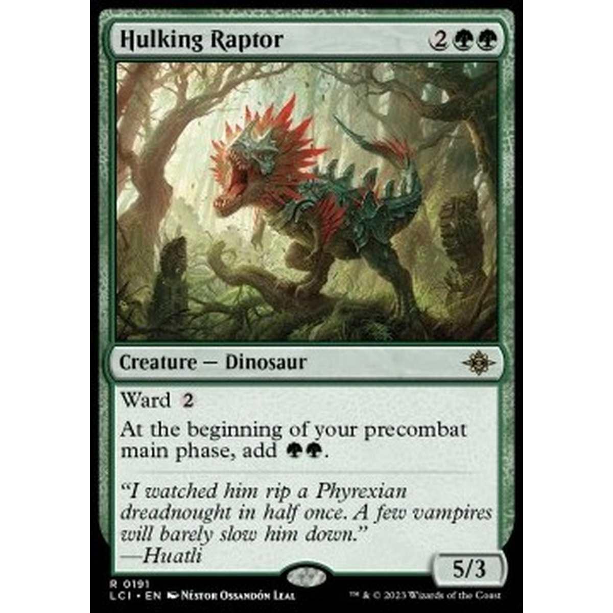 Hulking Raptor - Raptor Massiccio - [LCI][NM]
