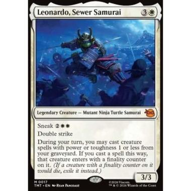 Leonardo, Sewer Samurai - Leonardo, Samurai delle Fogne - [TMT][NM]