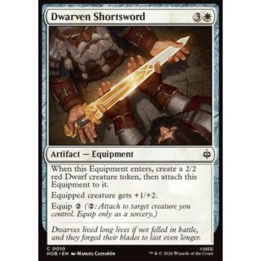 Dwarven Shortsword - Dwarven Shortsword - [HOB][NM] [Foil]
