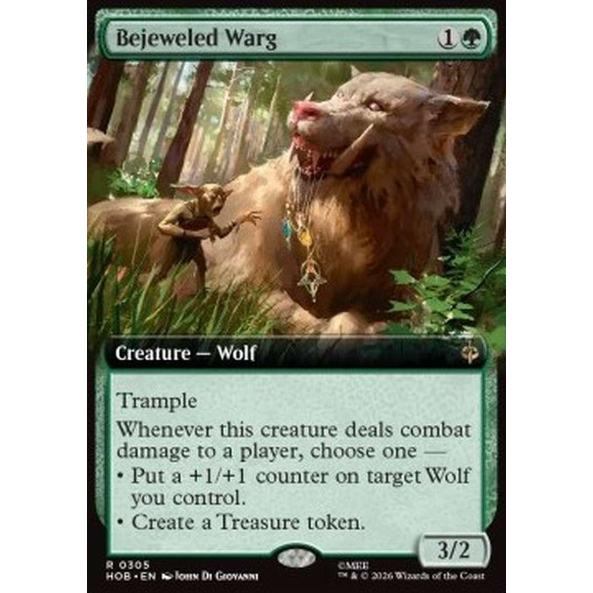 Bejeweled Warg - Bejeweled Warg - [XHOB][NM] [Foil]