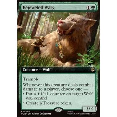 Bejeweled Warg - Bejeweled Warg - [XHOB][NM] [Foil]