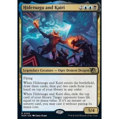 Hidetsugu and Kairi - Hidetsugu and Kairi - [MOM][NM] [Foil]