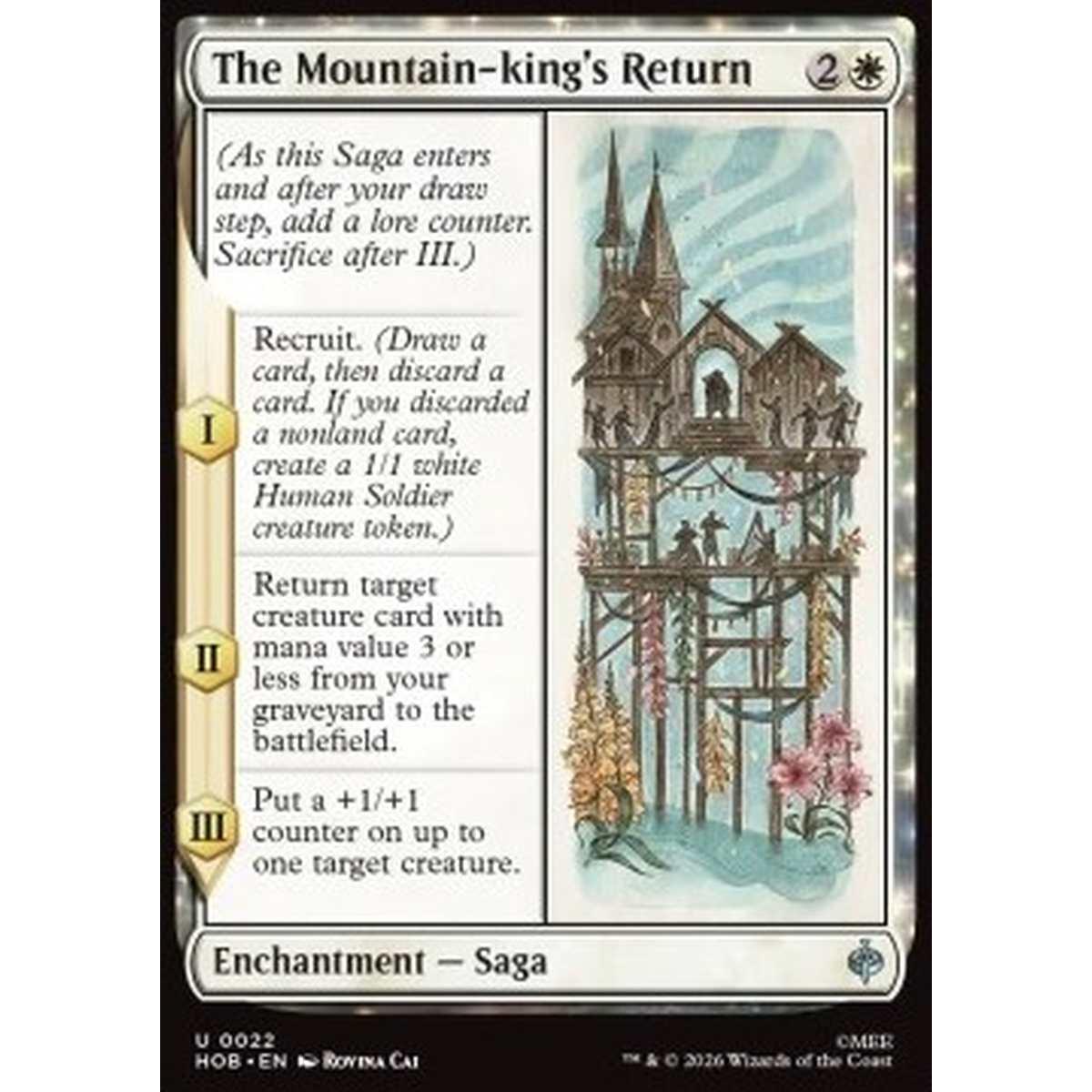 The Mountain-king's Return - The Mountain-king's Return - [HOB][NM] [Foil]