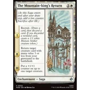 The Mountain-king's Return - The Mountain-king's Return - [HOB][NM] [Foil]