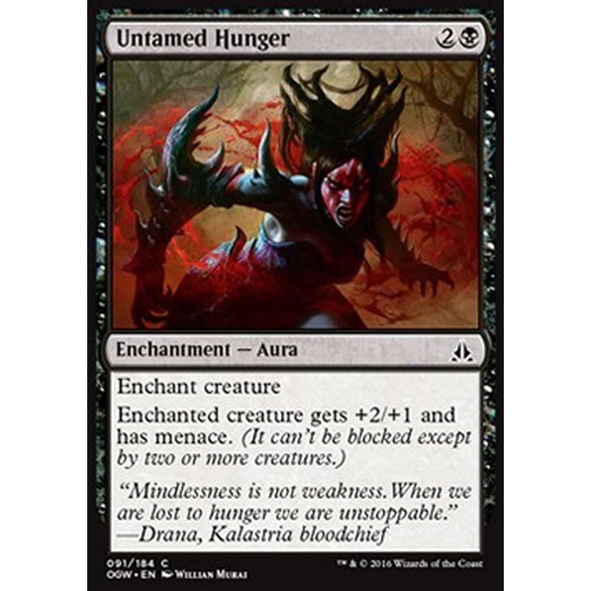 Untamed Hunger - Fame Indomabile - [OGW] [NM]