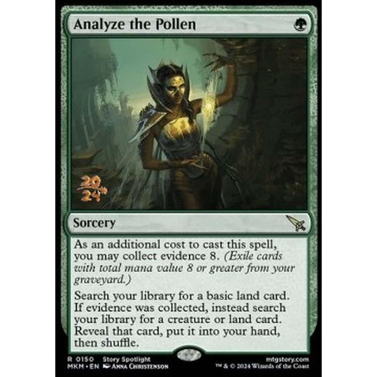 Analyze the Pollen (V.1) - Analizzare il Polline (V.1) - [PMKM][EX] [Foil]