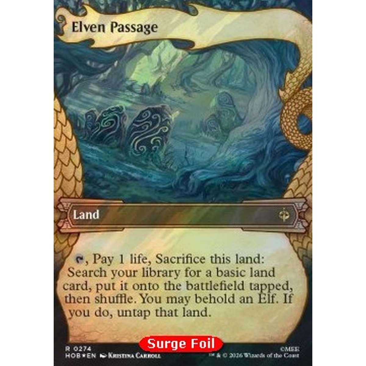 Elven Passage (V.2) - Elven Passage (V.2) - [XHOB][NM] [Foil]