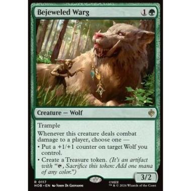 Bejeweled Warg - Bejeweled Warg - [HOB][NM] [Foil]