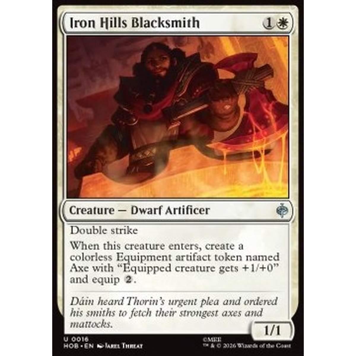 Iron Hills Blacksmith - Iron Hills Blacksmith - [HOB][NM] [Foil]