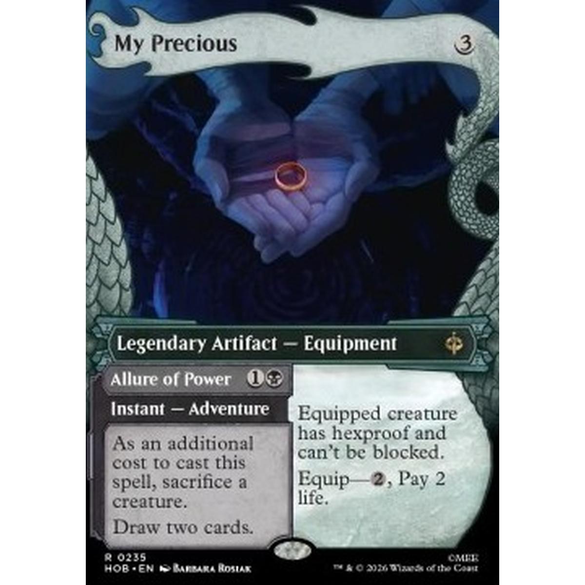 My Precious // Allure of Power (V.1) - My Precious // Allure of Power (V.1) - [XHOB][NM] [Foil]