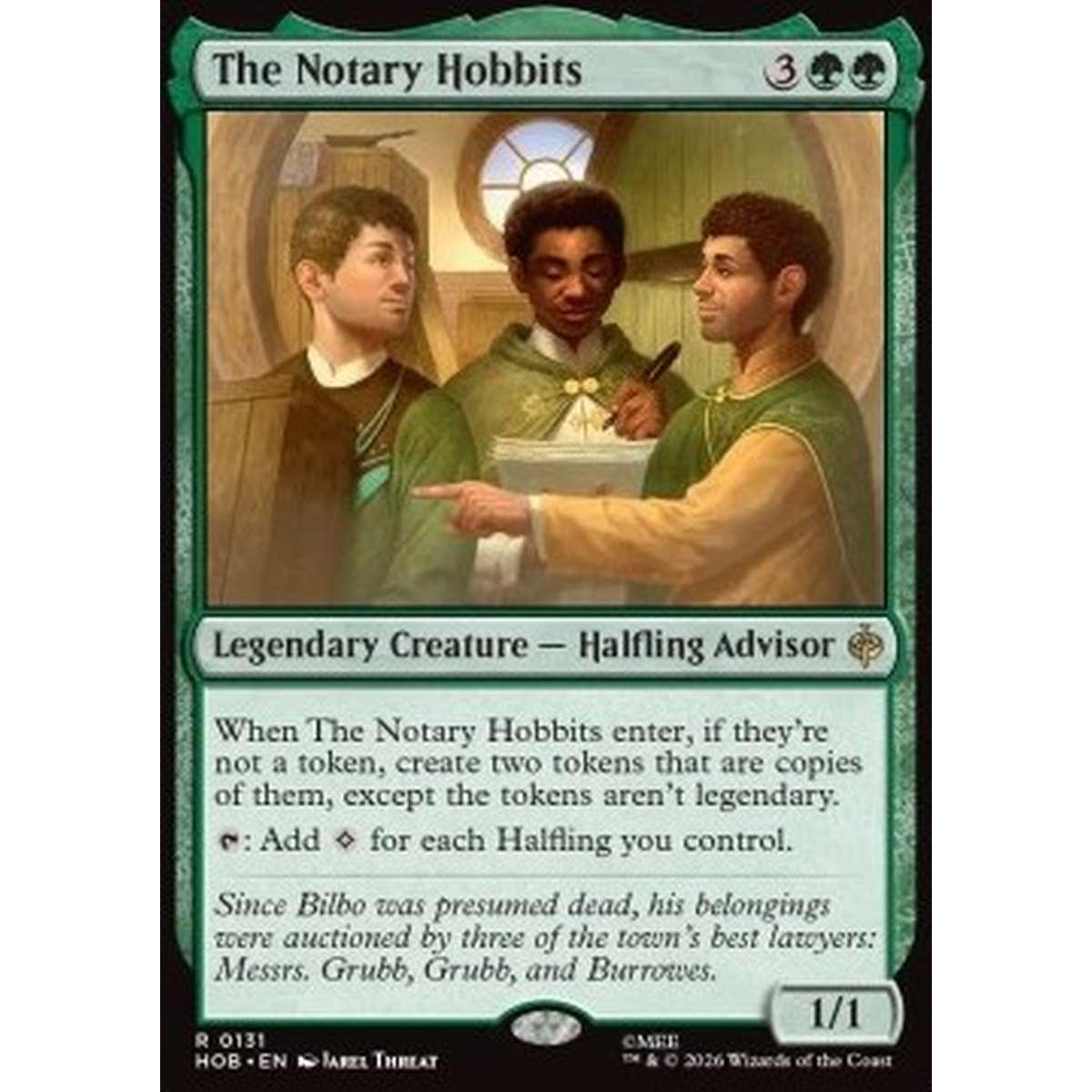The Notary Hobbits - The Notary Hobbits - [HOB][NM] [Foil]
