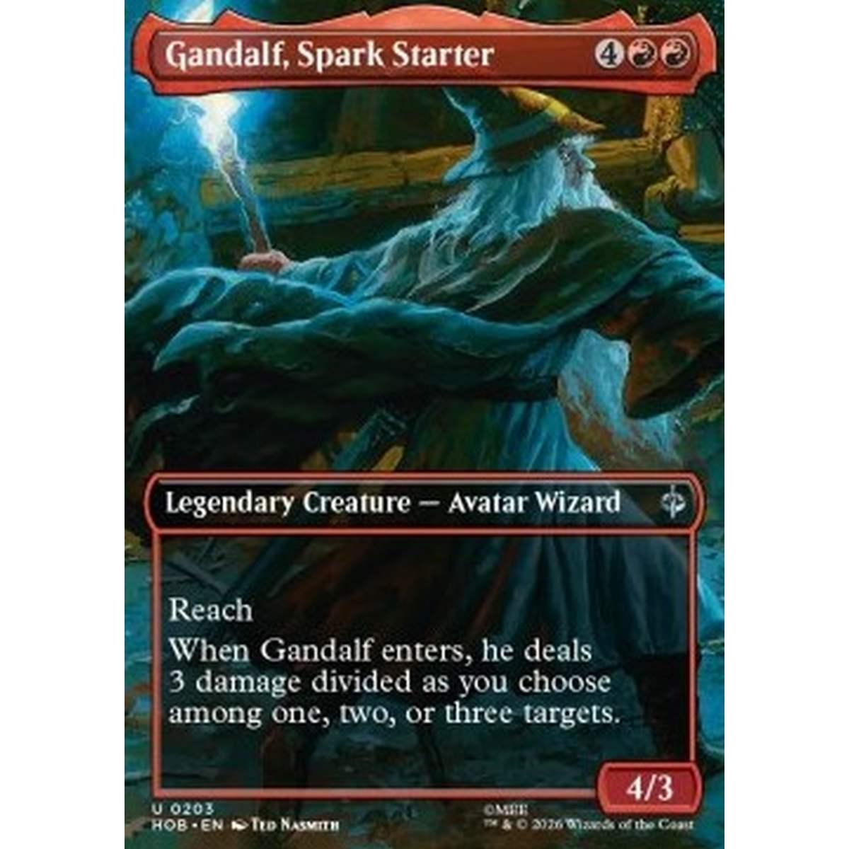 Gandalf, Spark Starter - Gandalf, Spark Starter - [XHOB][NM] [Foil]