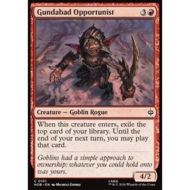 Gundabad Opportunist - Gundabad Opportunist - [HOB][NM] [Foil]