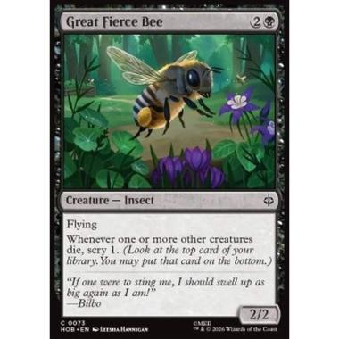 Great Fierce Bee - Great Fierce Bee - [HOB][NM] [Foil]