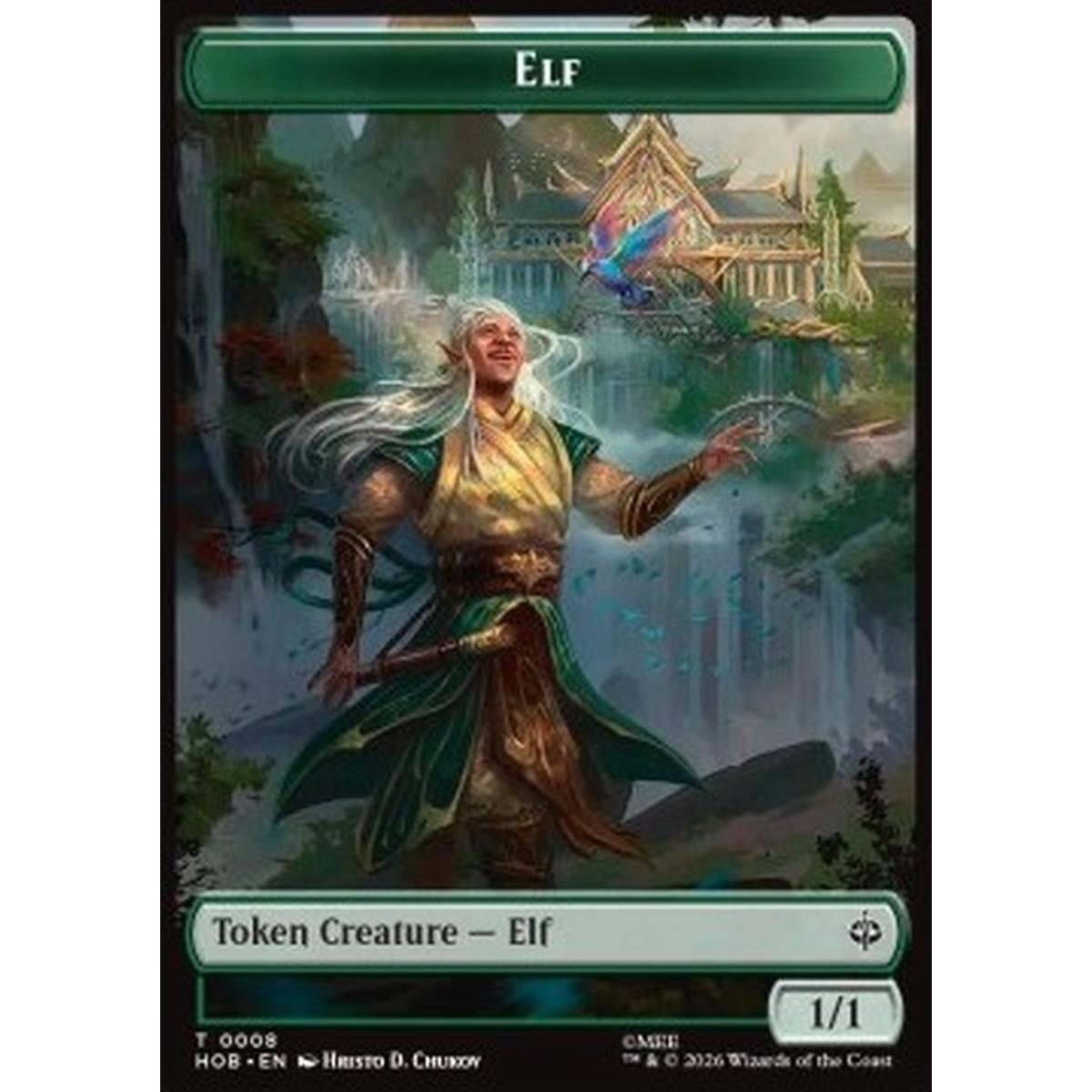 Elf Token (G 1/1) // Treasure Token - Elf Token (G 1/1) // Treasure Token - [THOB][NM] [Foil]