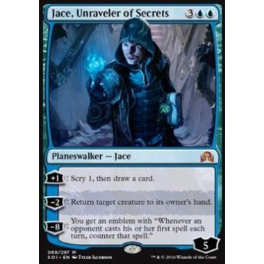 Jace, Unraveler of Secrets - Jace, Rivelatore di Segreti - [SOI][EX] [Foil]