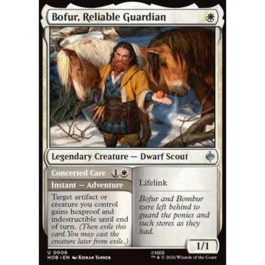 Bofur, Reliable Guardian // Concerted Care - Bofur, Reliable Guardian // Concerted Care - [HOB][NM] [Foil]