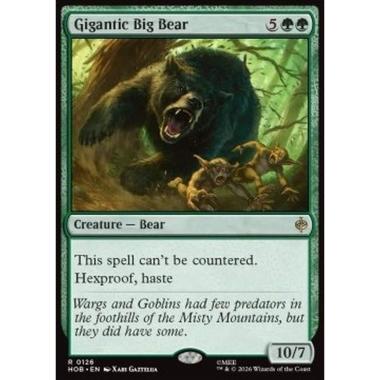 Gigantic Big Bear - Gigantic Big Bear - [HOB][NM] [Foil]