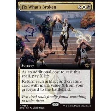 Fix What's Broken - Fix What's Broken - [XSOS][NM] [Foil]